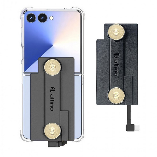 인씨네 오토바이 배달대행 범퍼 투명 젤리케이스와 알리노 C타입충전패드 딱판 찍판 자석거치대 충전용, 상세페이지 참조, 아이폰16