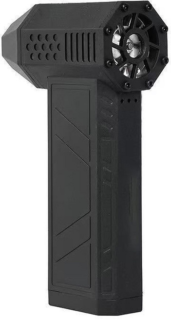 미니 에어 제트건 터보팬 초강력 X3PRO 주입기 에어건 크로스건, 1 25만 턴 블랙 [8000밀리암페어] 체험, 0mAh, 1개