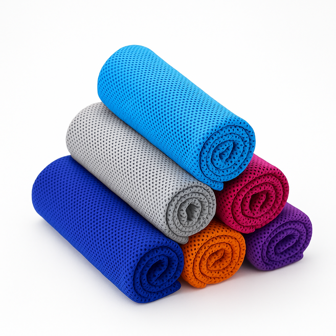 [2025 여름신상] 쿨타올 냉감 스포츠 타올 3개 1set / 아이스타올 운동 야외 캠핑 등산 필수템, 1세트, 쿨퍼플