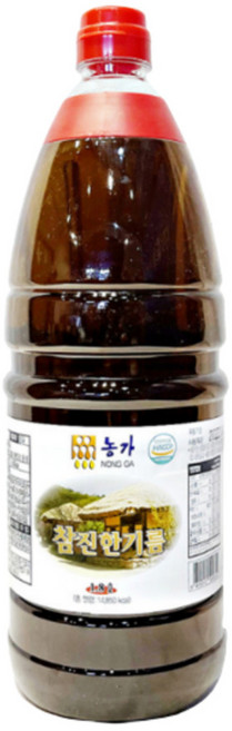 해피유통 [대용량 업소용 식당용] 참진한 기름 1.8L, 1개