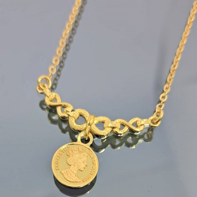 코인 순금목걸이3 24k 7.5g(2)+18k장식 DS