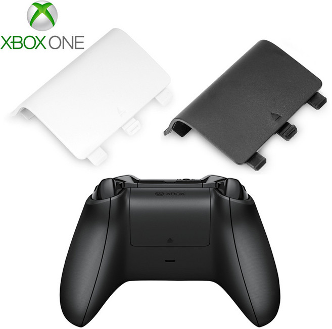 XBOX ONE 컨트롤러 3세대 2세대 패드 배터리 건전지 커버 케이스, 블랙, 1개