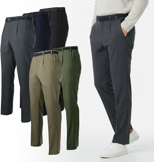 1+1 봄 가을 남성 베이직 누구나 기본 작업복 등산복 근무복 아웃도어 바지