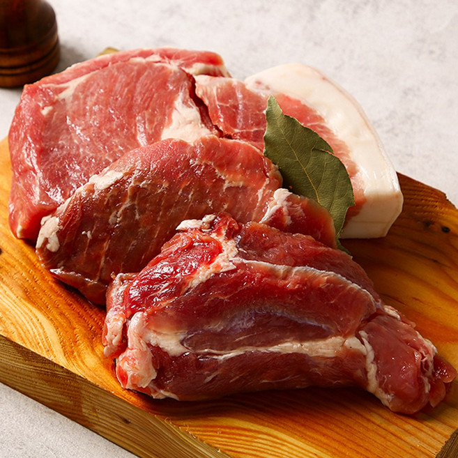 [육즙가득] 제주도 흑돼지 돔베고기 500g+500g (1kg) 보쌈용, 500g