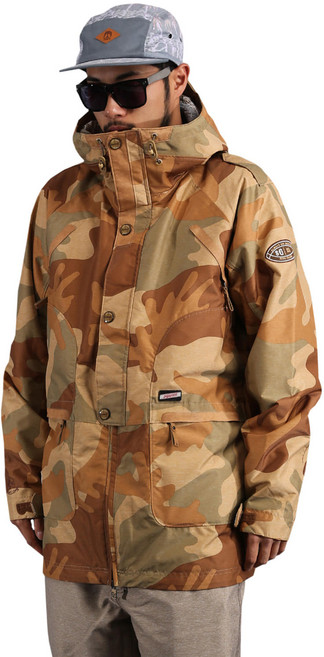 슈가포인트 남성 보드복/스키복 노패딩 자켓 고어텍스기능 이음매방수테이핑 Elwood J1