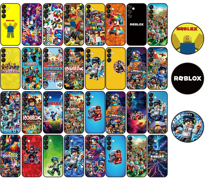 무너폰 로블록스 Roblox 스마트톡세트 휴대폰 범퍼 케이스 모토로라 모토 G54 5G