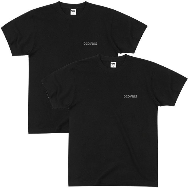 [디커버스] 1+1 DCOVERS 반팔 티셔츠 20수 면티 2장
