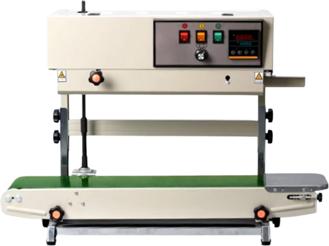 VESTRA 자동 실링기 밴드실러 열접착기 자동 포장기, FR-900/F1(수직형)