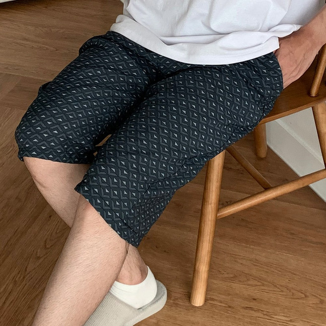 MARIQUE 맨즈 국내산 남성 인견 파자마 바지