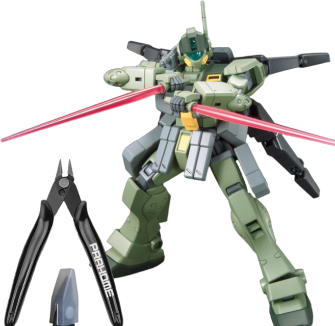 HG 건담 빌드 파이터즈 RGM-79K9 짐 스나이퍼 K9 프라홈정밀니퍼, 1개