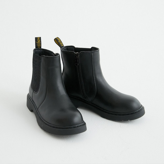 윙텐 첼시부츠 천연가죽 패션 댄스 아동 고학년 여아 초등 주니어 기모 앵클 워커 롱