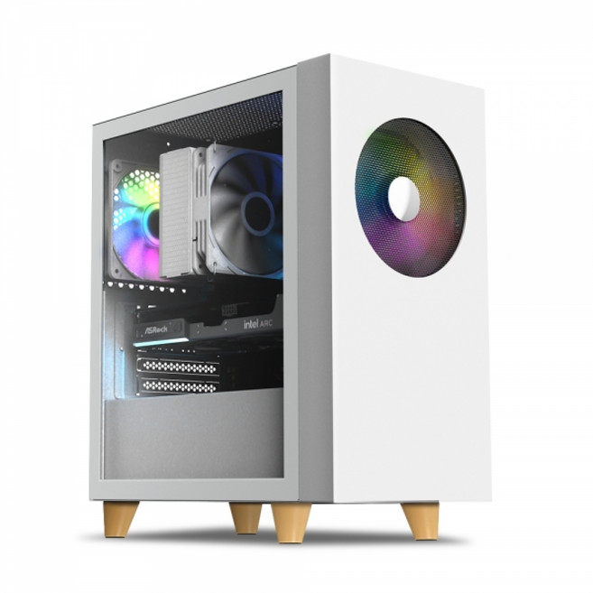 [마이크로닉스] WIZMAX 우퍼 딥톤 [미니타워] [화이트], 1개