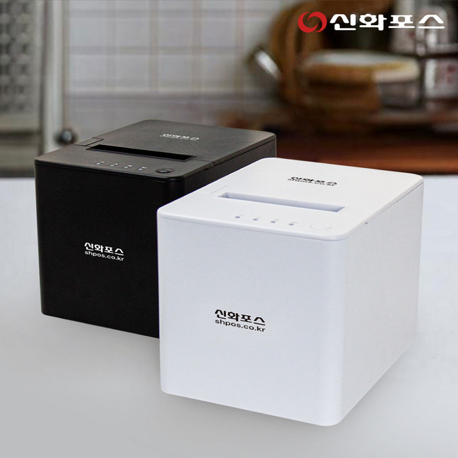 신화포스 CPP-3000 영수증프린터 포스주방용 배달포스프로그램연동 감열방식프린터, 블랙, 1개, 01.본체만