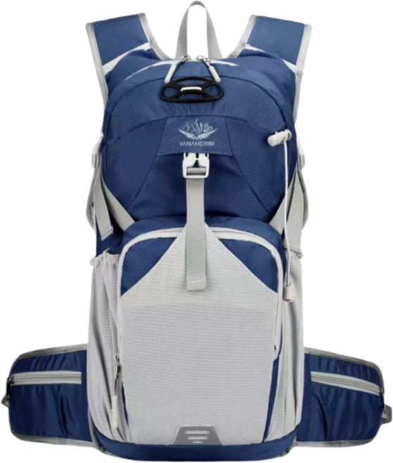 HTYVC 다용도 스포츠 배낭 등산 가방 사이클 백팩 아웃도어 등산용품 물뿌림 방지, Deep blue