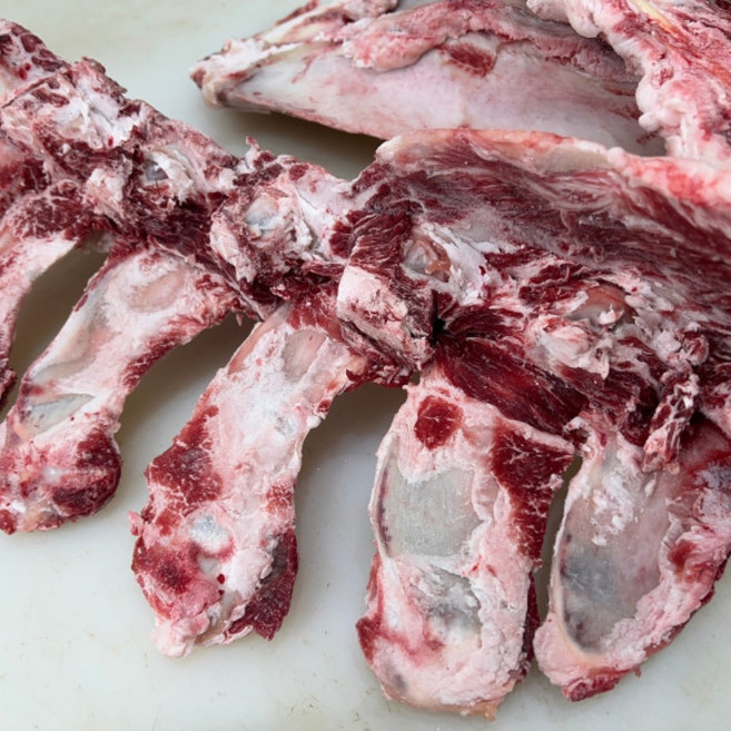 한우 우족 사골뼈 우족찜 국내산 잡뼈 스지 도가니, 1개, 6kg