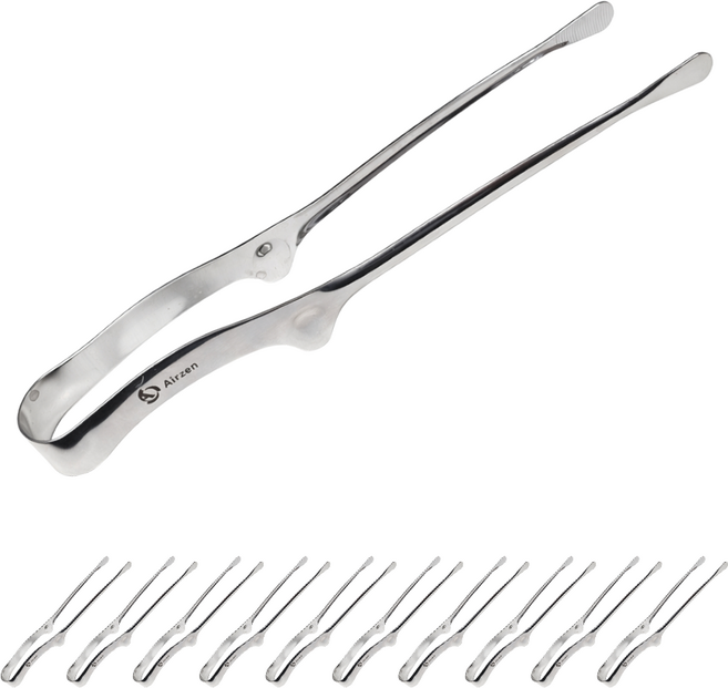 DAMDA 멀티 핀셋 고기 집게 요리 다용도 집게 10P, 10개, 스텐인레스