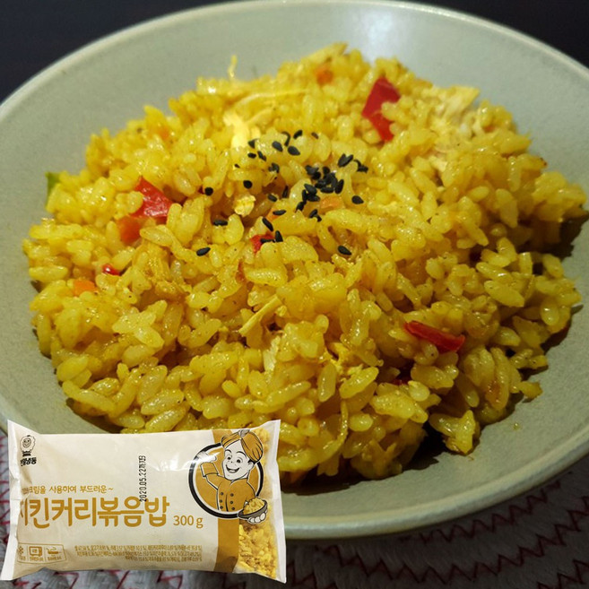 천일 치킨커리 볶음밥 300g 간식 가공식품 탕 즉석식품 찌개, 1개