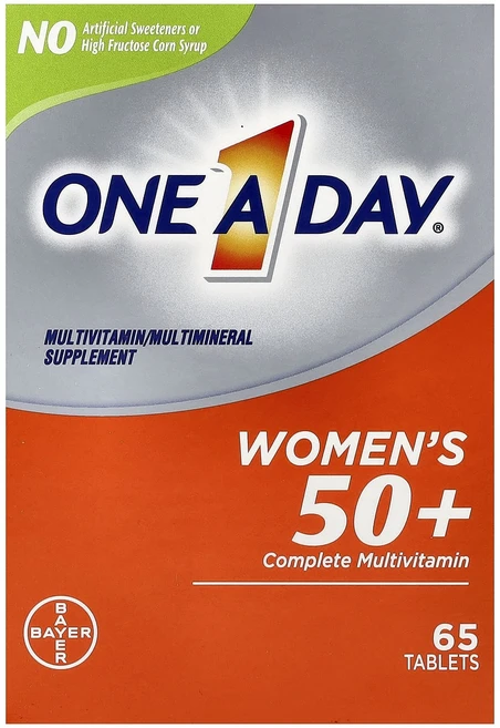 몸관리하세요 겨울입니다 One-A-Day 50세 이상 여성용 컴플리트 종합비타민 65정 특별관리진행, OneADay50세이상여성용컴플리트종합비타민65정, 1개 - 쿠팡