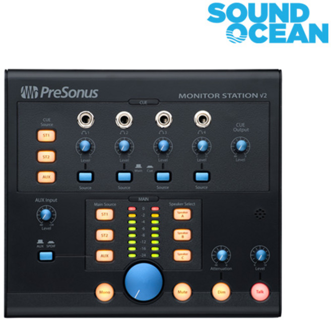 프리소너스 Monitor Station v2 모니터 스테이션 모니터 스피커 컨트롤러 셀렉트