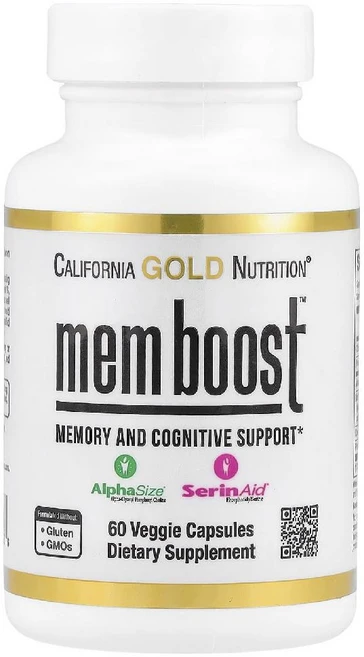CGN 멤부스트 MEM Boost Memory Cognitive 서포트 베지캡슐 60정, 1개 - 쿠팡
