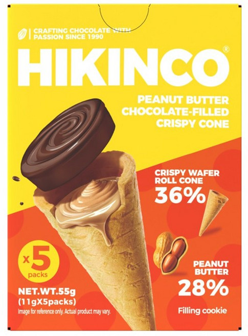 해외 피넛버터 초코콘, 4개, 55g