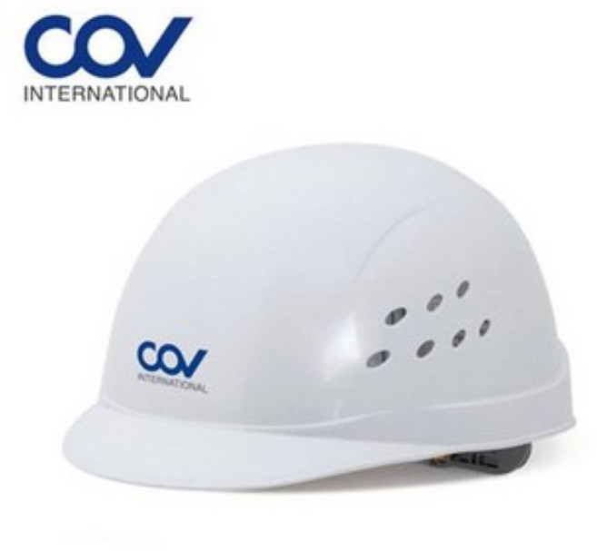 경작업모 COV-HF-008 코브 안전모 백색, 10개