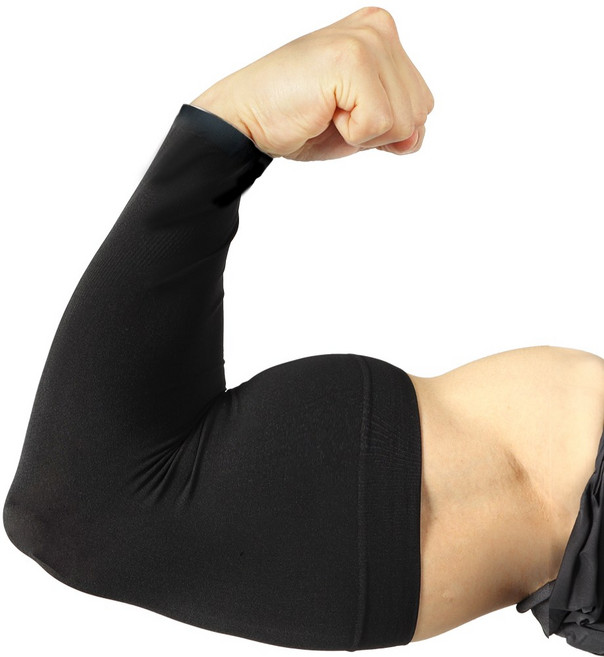 굵은팔 팔토시 빅사이즈 쿨토시 냉장고 토시 xl xxxl 남자 남성 특대 대형 큰 팔토시, 블랙, 1개