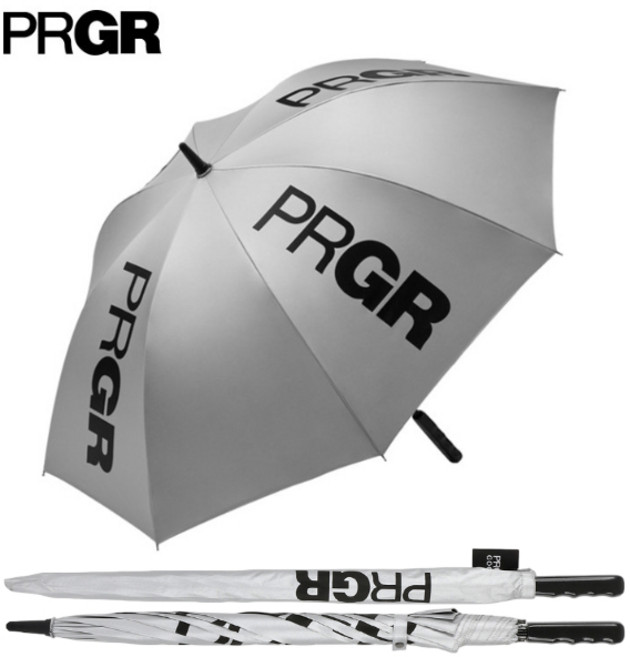 PRGR 정품 PRUM-109(K) 자외선차단 경량 장우산, 실버(SILVER)