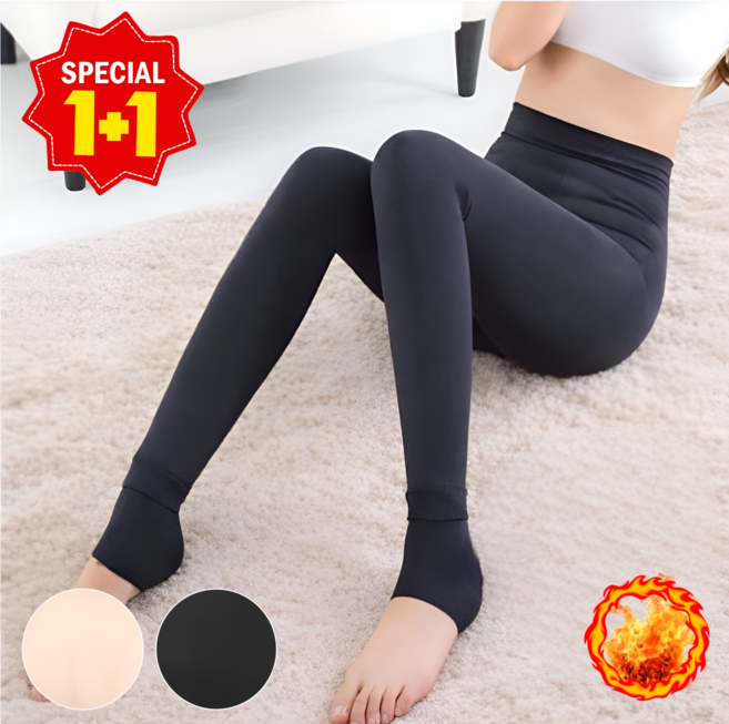 코르빈 따뜻한 융털 기모 레깅스 무발