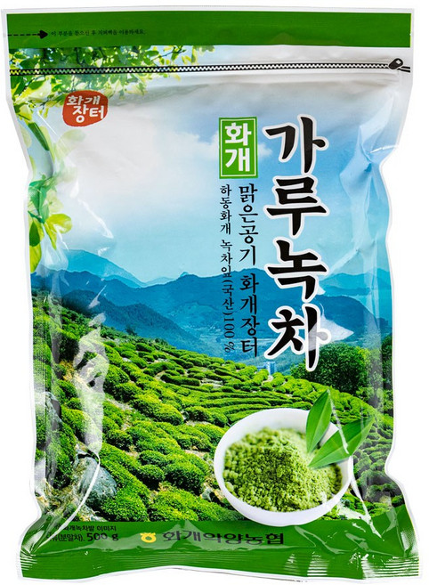 농협 화개장터 가루녹차, 500g, 1개입, 1개