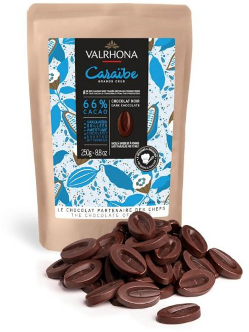 발로나 최고급 다크 초콜릿 베이킹 디스크(열) 프리미엄 만자리 64% 카카오 웨이퍼보다 우수 디저트 쿠키 케이크 마우스 핫 초콜릿을 위한 완벽한 프랑스