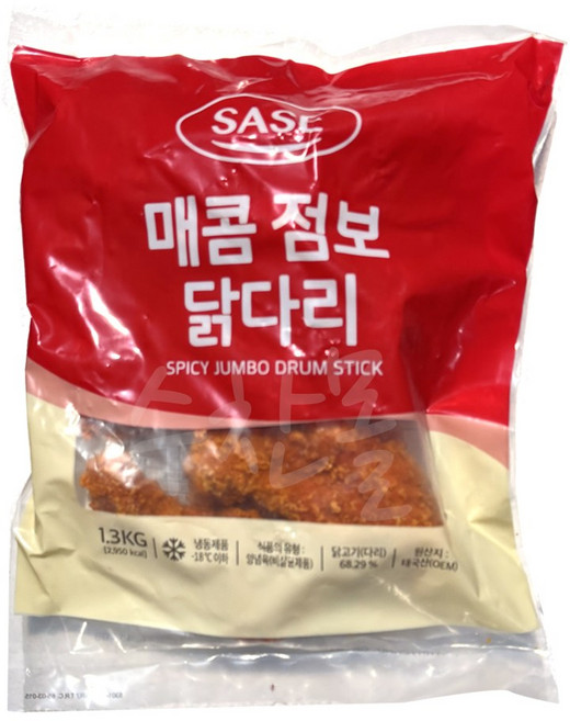[319] 사세 매콤점보닭다리 1.3kg, 1개