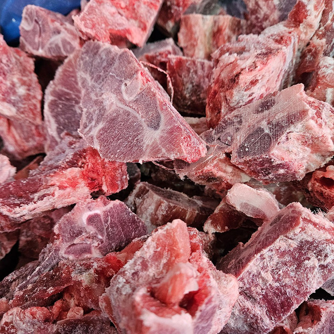 미국산 돼지목뼈 감자탕 뼈찜 뼈해장국, 3개, 2kg