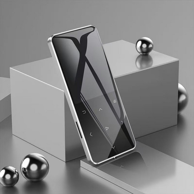 Sino-hello MP3/MP4播放器，支援藍牙與外放功能, 時尚銀【支援外放+藍牙款】,128G【送豪華大禮包】