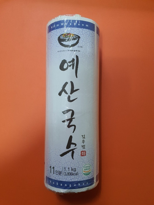 예산국수 소면 1100g, 1개, 1.1kg