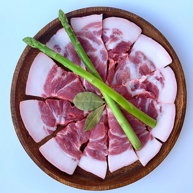 꼬들살 덜미살 쫀득살 뒷머리살 꼬들목살 한돈 뒷고기 스킨포장 띵작상점, 2개, 450g