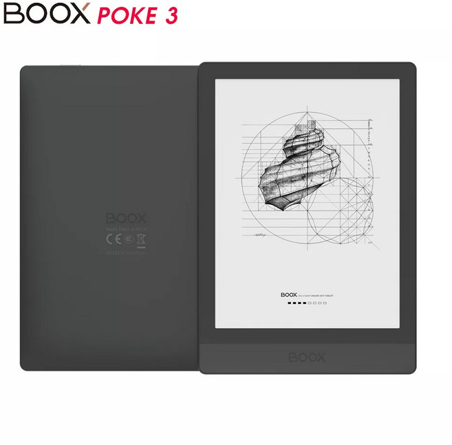 이북 리더리 전자책 ebook 단말기 Onyx Boox Poke3 E-리더 6.0 인치 E-잉크 태블릿 안드로이드 10.0 2GB +, 01 Only  e-Book Reader, 한개옵션1, 1개