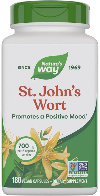 네이쳐스웨이 세인트 존스 워트 허브 700mg 캡슐, 180정, 1개입