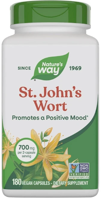 네이쳐스웨이 세인트 존스 워트 허브 700mg 캡슐, 180정, 1개입 - 쿠팡