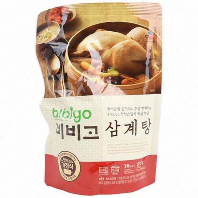 CJ제일제당 비비고 삼계탕, 800g, 15개