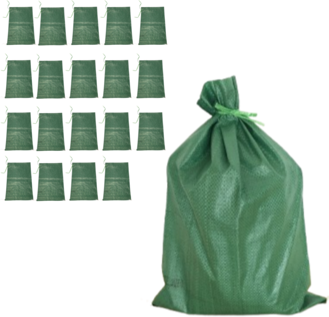 도토링 끈 있는 모래마대 20장, 20개