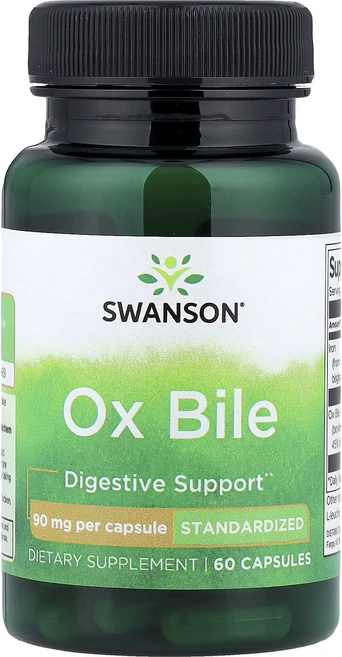 건강챙기세요 Swanson 소 담즙 캡슐 60정 백살까지오래오래, 1개 - 쿠팡