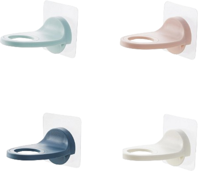 DAPAYO 욕실용품 걸이 바디워시 거치대 손소독제 홀더, 네이비, 1개