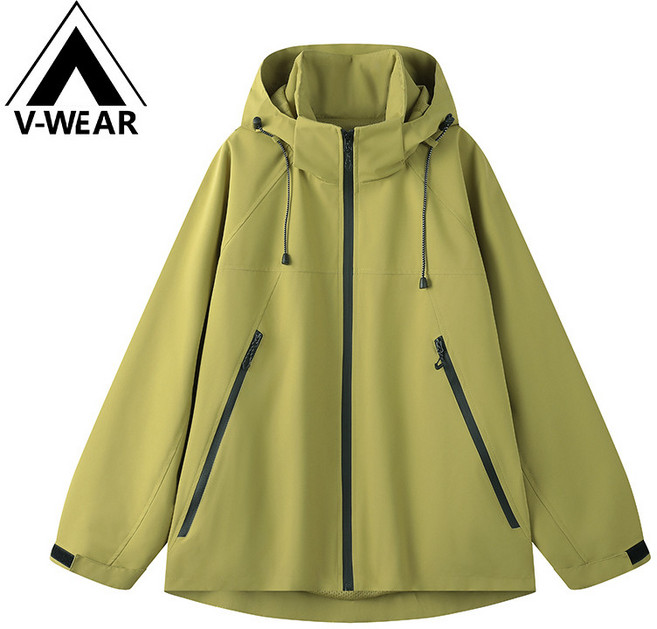 可拆卸防風帽衝鋒衣 透氣循環外套 通勤休閒夾克 男款輕量薄款外套