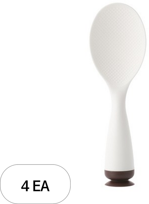 나인웨어 스윙착 스탠딩 주걱, 화이트, 4개