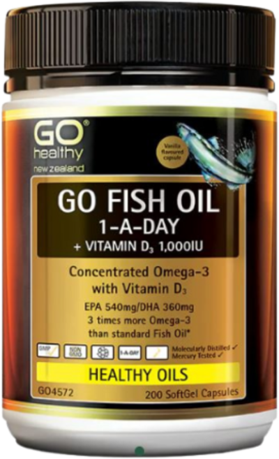 고헬씨 피쉬 오일 1500mg 원어데이 (200캡슐) gohealthy fish oil, 1개, 200정