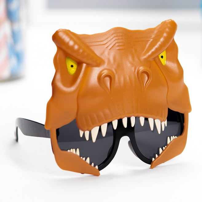 파티팡 할로윈 소품 파티 마스크 안경, [공룡] 3개
