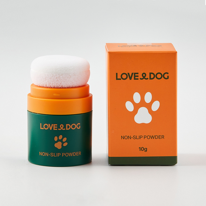 [러브앤독] 논슬립파우더 / 강아지 미끄럼방지 파우더 발바닥 보호제 애견 관절 보호 아이리스, 10g, 1개