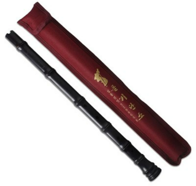 돌기 플라스틱 단소, 흑갈색, 1개