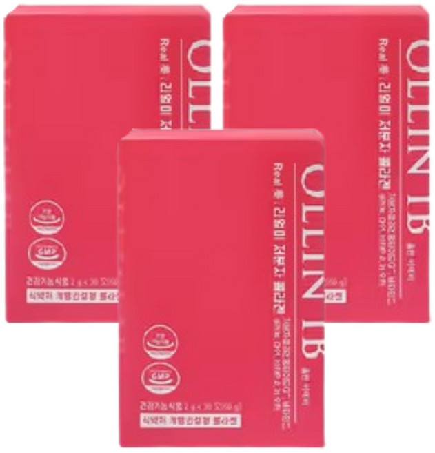 상세페이지참조올린아이비 리얼미 저분자 콜라겐 30포 x 3박스, 0.9815210571890804